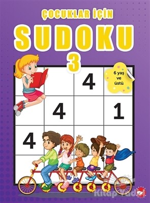 Çocuklar İçin Sudoku 3 - Beyaz Balina Yayınları