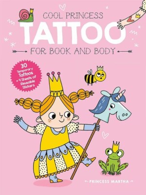 Cool Princess Tattoo Book: Martha - Yoyo Books