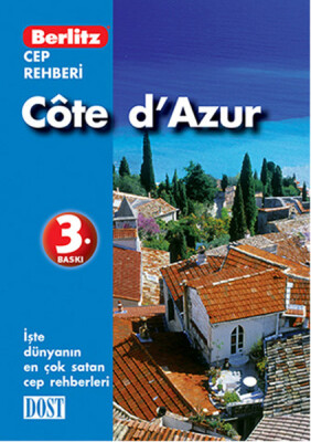 Cote D'Azur - Cep Rehberi - Dost Kitabevi Yayınları
