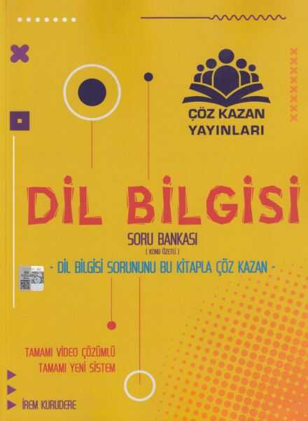 Çöz Kazan Yayınları - Çöz Kazan Dil Bilgisi Konu Özetli Soru Bankası (Yeni)