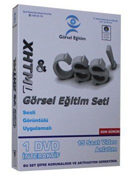 CSS ve XHTML Görsel Eğitim Seti - 1