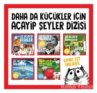 Daha da Küçükler İçin Acayip Şeyler Dizisi Seti - 5 Kitap Takım - Uğurböceği Yayınları