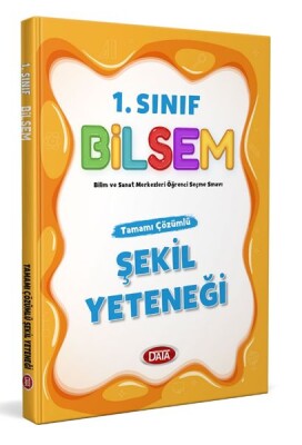 Data 1. Sınıf Bilsem Tamamı Çözümlü Şekil Yeteneği - Data Yayınları