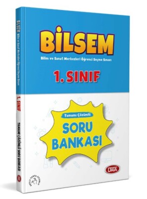 Data 1. Sınıf Bilsem Tamamı Çözümlü Soru Bankası - Data Yayınları