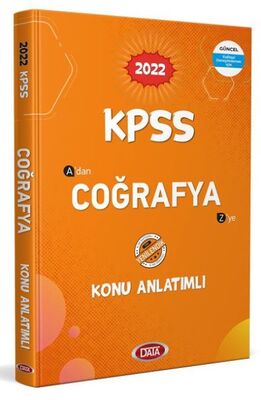 Data 2022 KPSS Coğrafya Konu Anlatımlı - 1