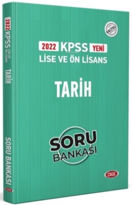 Data 2022 KPSS Lise ve Ön Lisans Tarih Soru Bankası - Data Yayınları