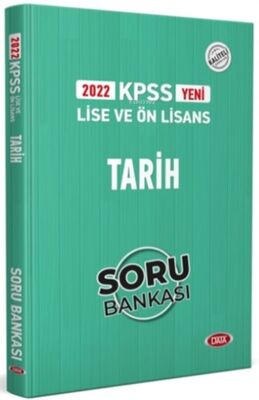 Data 2022 KPSS Lise ve Ön Lisans Tarih Soru Bankası - 1