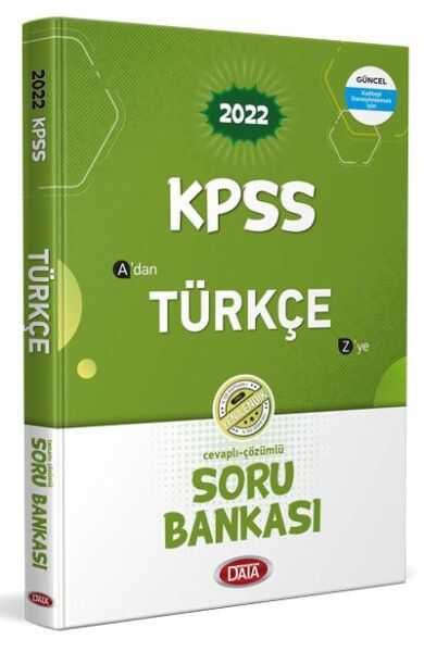Data Yayınları - Data 2022 KPSS Türkçe Soru Bankası