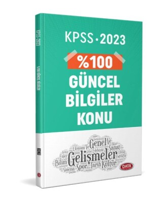 Data 2023 Kpss Güncel Bilgiler Konu - Data Yayınları