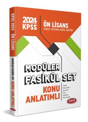 Data 2024 Kpss Ön Lisans Konu Anlatımlı Modüler Fasikül Set - 1