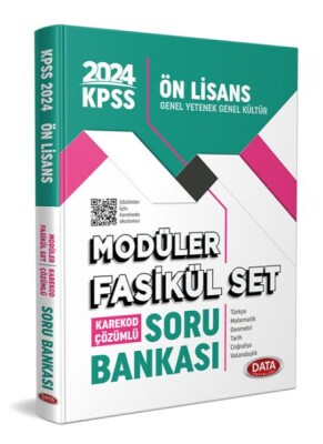 Data 2024 Kpss Ön Lisans Soru Bankası Modüler Fasikül Set – Karekod Çözümlü - Data Yayınları