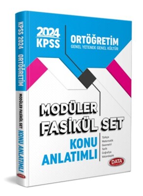 Data 2024 Kpss Ortaöğretim Konu Anlatımlı Modüler Fasikül Set - Data Yayınları