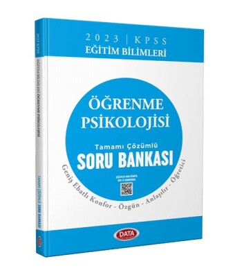 Data Kpss Eğitim Bilimleri Öğrenme Psikolojisi Tamamı Çözümlü Soru Bankası - Data Yayınları