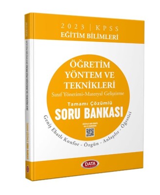 Data Kpss Eğitim Bilimleri Öğretim Yöntem Ve Teknikleri Tamamı Çözümlü Soru Bankası - Data Yayınları