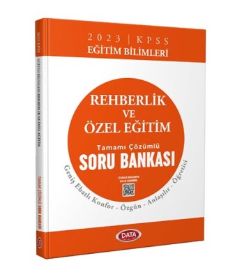 Data Kpss Eğitim Bilimleri Rehberlik Ve Özel Eğitim Tamamı Çözümlü Soru Bankası - Data Yayınları