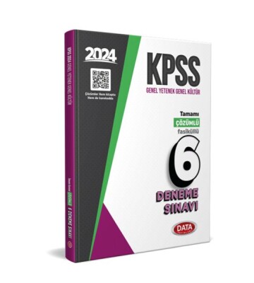 Data Kpss Genel Yetenek - Genel Kültür Tamamı Çözümlü 6 Fasikül Deneme - Data Yayınları