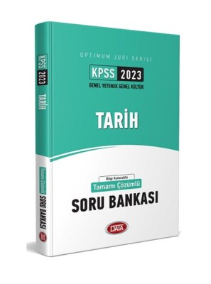 Data KPSS Jüri Optimum Serisi Tarih Çözümlü Soru Bankası 2023 - Data Yayınları