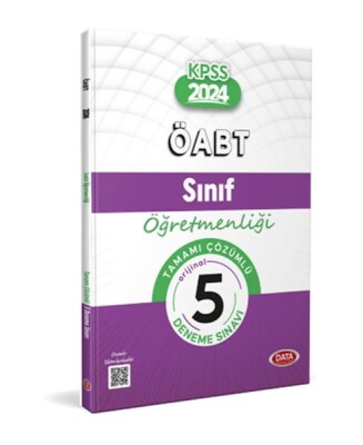 Data Öabt Sınıf Öğretmenliği Tamamı Çözümlü 5 Deneme Sınavı - Data Yayınları