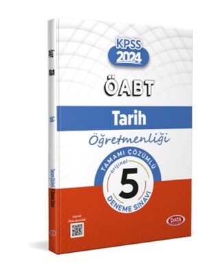 Data Öabt Tarih Öğretmenliği Tamamı Çözümlü 5 Deneme Sınavı - Data Yayınları