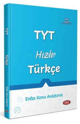 Data TYT Hızlı Türkçe Enfes Konu Anlatımlı - Data Yayınları