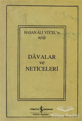 Davalar ve Neticeleri - İş Bankası Kültür Yayınları