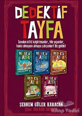 Dedektif Tayfa Seti (5 Kitap Takım) - 1