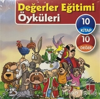 Değerler Eğitimi Öyküleri (10 Kitaplık Set) - Edam Yayınları