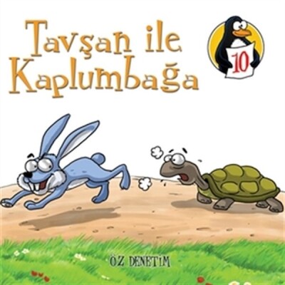 Değerler Eğitimi Öyküleri - 10 Tavşan ile Kaplumbağa - Öz Denetim - Edam Yayınları