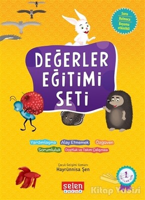 Değerler Eğitimi Seti (5 Kitap Takım) - Selen Çocuk