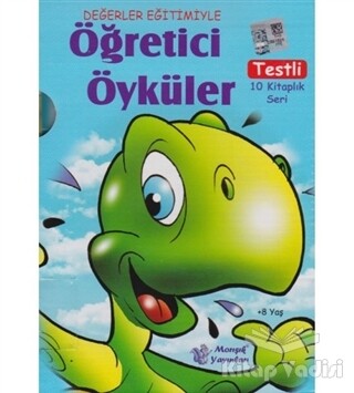 Değerler Eğitimiyle Öğretici Öyküler Dizisi ( Testli 10 Kitaplık Seri ) - Morışık Yayınları