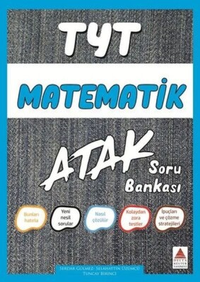 Delta TYT Matematik Atak Soru Bankası (Yeni) - Delta Kültür Yayınevi