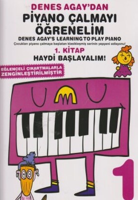 Denes Agay'dan Piyano Çalmayı Öğrenelim 1. Kitap - Porte Müzik Eğitim Merkezi