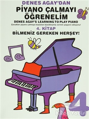 Denes Agay'dan Piyano Çalmayı Öğrenelim 4. Kitap - Porte Müzik Eğitim Merkezi