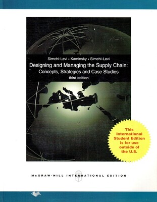 Designing And Managing The Supply Chain 3E With Student Cd - McGraw-Hill Education