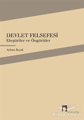 Devlet Felsefesi - Dergah Yayınları