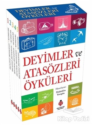 Deyimler ve Atasözleri Öyküleri (5 Kitap Takım) - Uğurböceği Yayınları