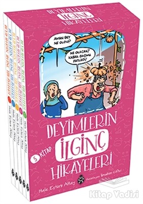 Deyimlerin İlginç Hikayeleri (5 Kitap) - Uğurböceği Yayınları