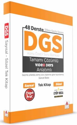 DGS Kitap Konu Özetli Soru Bankası Video Anlatımlı Tek Kitap - 1