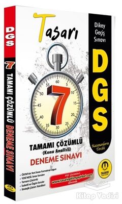 DGS Tamamı Çözümlü Konu Analizli Deneme Sınavı 7 Fasikül - 1