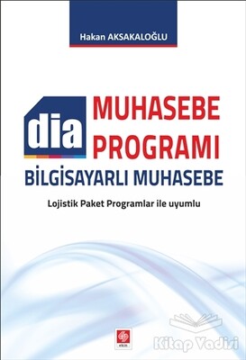 DİA - Muhasebe Programı - Ekin Yayınevi