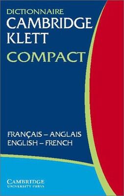 Dictionnaire Cambridge Klett Compact Francais-Anglais/English-French Sh-French with CDROM - 1