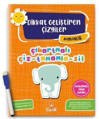 Dikkat Geliştiren Çizgiler - Hayvanlar - 1