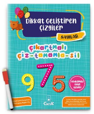 Dikkat Geliştiren Çizgiler – Sayılar - 1