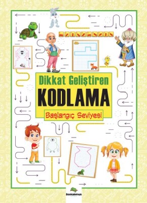 Dikkat Geliştiren Kodlama - Başlangıç Seviye - Bookalemun Yayınevi