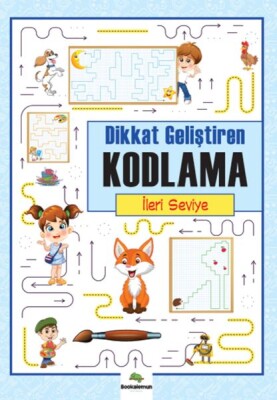 Dikkat Geliştiren Kodlama - Orta Seviye - Bookalemun Yayınevi