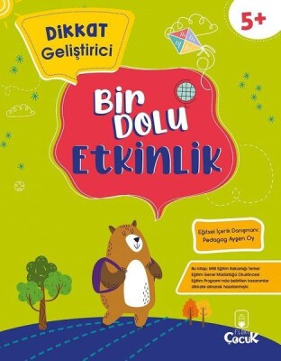 Dikkat Geliştirici - Bir Dolu Etkinlik - 5+ Yaş - Floki Çocuk