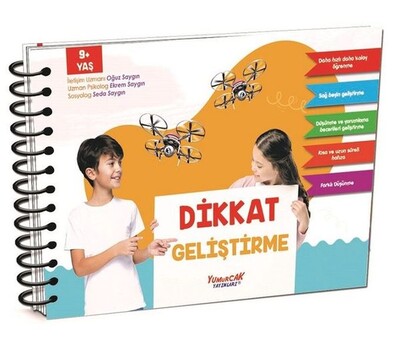 Dikkat Geliştirme 9+ Yaş - Yumurcak Yayınları