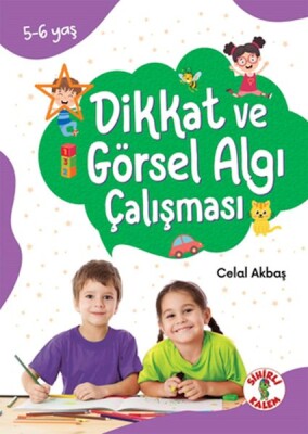 Dikkat Odaklı Etkinlik Kitabı Dikkat ve Görsel Algı Çalışması 5-6 Yaş - Sihirli Kalem