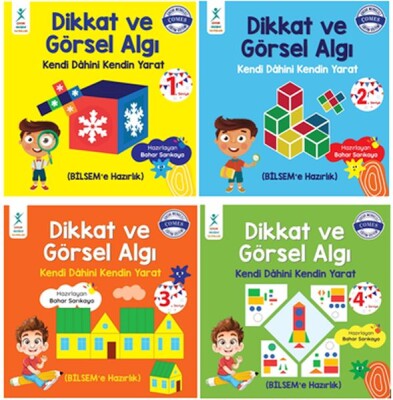 Dikkat ve Görsel Algı Evde Eğitim Seti - Çocuk Gelişim Yayınları