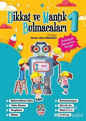 Dikkat ve Mantık Bulmacaları 1 - Yağmur Çocuk